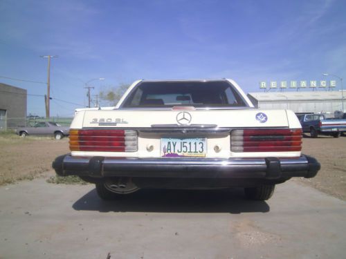 1985 Mercedes Benz 380SL  ARIZONA RUST FREE, image 2