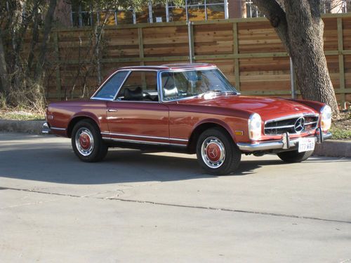 Mercedes benz 280sl     113 body style     texas car