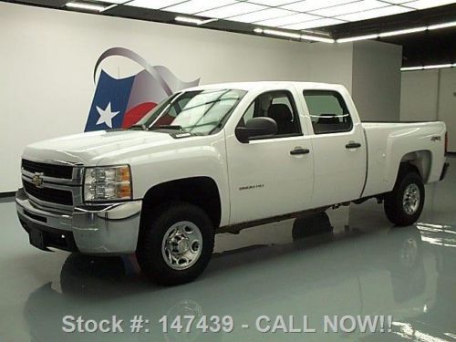 2010 chevy silverado 2500hd crew cab 4x4 6-pass 65k mi texas direct auto