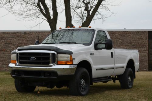 1999 ford super duty f250 pick up truck 7.3 powerstroke diesel 4x4