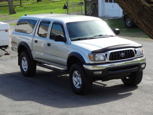 2004 toyota tacoma crew cab pickup 4 door 3.4l v6 4wd 118k great cond