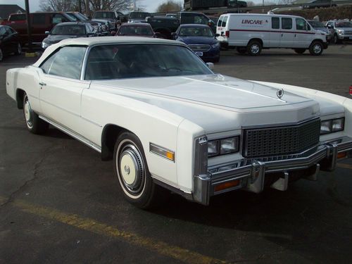 1976 cadillac eldorado base convertible 2-door 8.2l