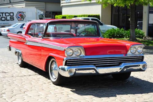 Restored 1959 Ford Fairlane 500 390/Auto PS PB ShavedHandles AC California Clean, image 4