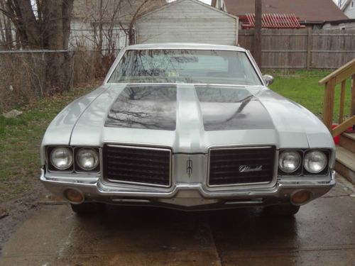 1972 oldsmobile cutlass supreme w/youtube video. no reserve