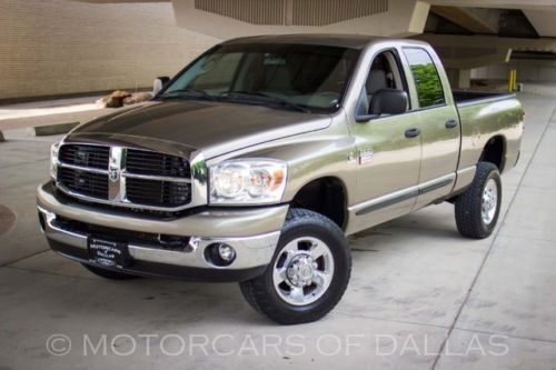 2007 dodge ram 2500 slt 4x4 cloth sat radio tow package bedliner