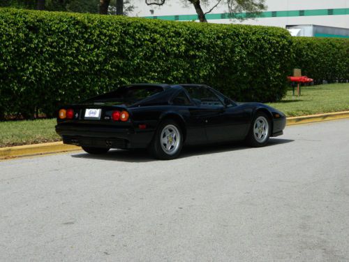 1988 FERRARI 328 GTS BLACK NERO BEIGE TAN ABSOLUTELY GORGEOUS ICE COLD A/C, image 2