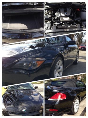 2007 bmw 650i sport / premium convertible 2-door 4.8l