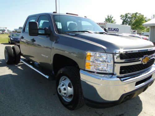 2013 chevrolet silverado 3500 hd 4x4 crew cab rebuilt salvage title repaired dam