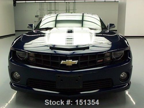 2010 CHEVY CAMARO 2SS RS 6-SPEED HTD LEATHER SUNROOF 5K TEXAS DIRECT AUTO, US $30,480.00, image 2
