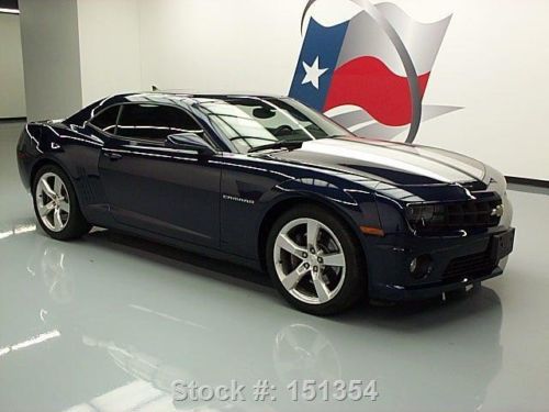 2010 CHEVY CAMARO 2SS RS 6-SPEED HTD LEATHER SUNROOF 5K TEXAS DIRECT AUTO, US $30,480.00, image 3