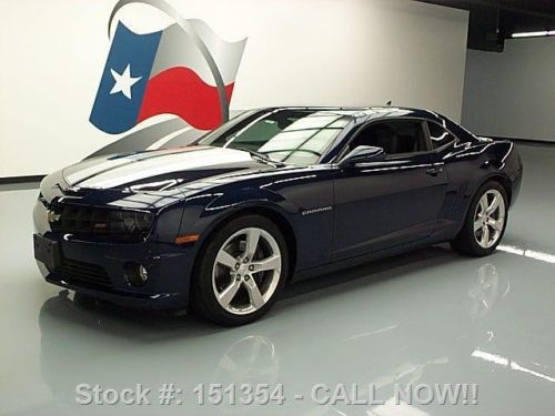 2010 CHEVY CAMARO 2SS RS 6-SPEED HTD LEATHER SUNROOF 5K TEXAS DIRECT AUTO, US $30,480.00, image 9