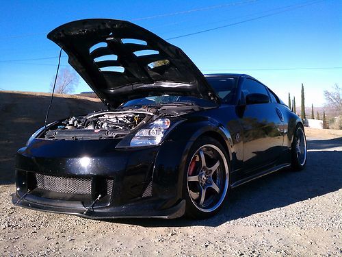 Greddy twin turbo nissan 350z fully built