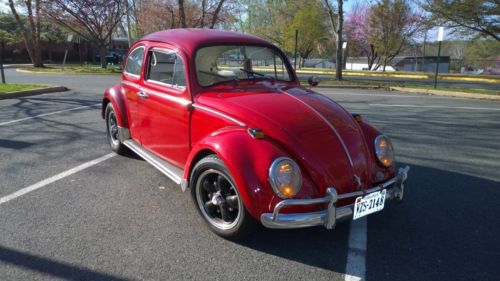 1964 tornado red vw bug