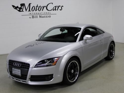 2008 audi tt coupe 2.0t - silver/blk -28k miles! premium! bose! ipod! bluetooth!