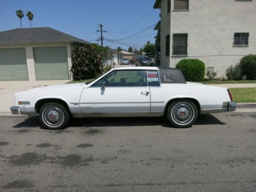 American Classic 1981 White Cadillac El Dorado Diesel, image 4
