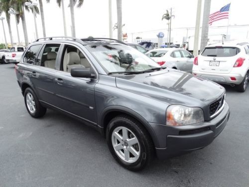 2006 volvo xc90 2.5t 7 pass lthr dvd&#039;s sunroof pwr pkg wood accent automatic 4-d