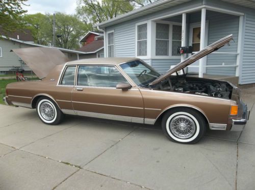 1986 chevy caprice classic landau 2-dr spt cpe beautiful 5.0 v8 automatic