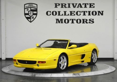 1997 ferrari 355 spider clean carfax super low miles gr