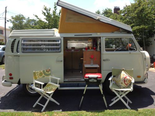 1970 volkswagen westy bus camper mobile 35k original miles camp vw van surfer