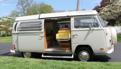 1970 VOLKSWAGEN WESTY BUS CAMPER MOBILE 35K ORIGINAL MILES CAMP VW VAN SURFER, US $24,900.00, image 2