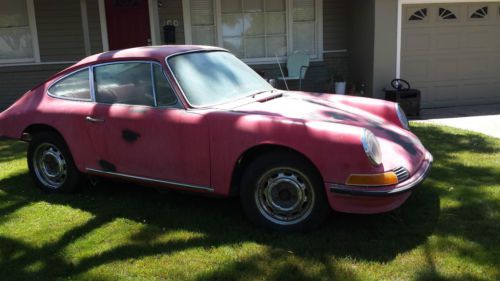 1967 porsche 912 project w/red interior