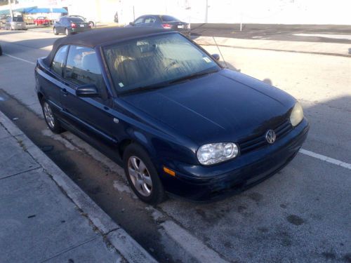 Golf cabrio project car, donor car, for parts or to restore