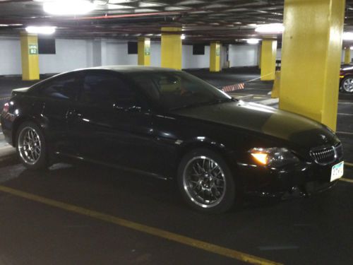 2006 bmw 650i - black sapphire exterior with red interior - 57k miles - wow!!!!!