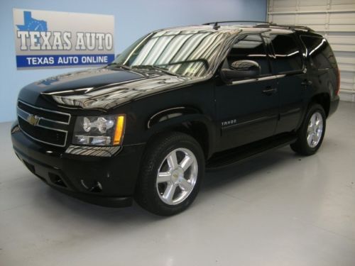 We finance!!!  2011 chevrolet tahoe lt roof nav tv heated leather 33k texas auto