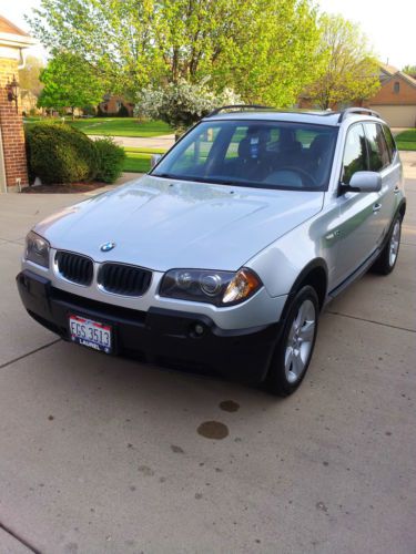 2004 bmw x3 3.0i sport utility 4-door 3.0l