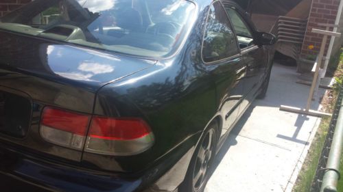 Honda civic 1998 ex coupe black