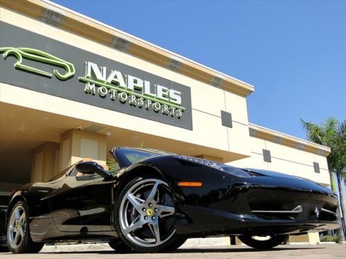 14 ferrari 458 spider - nero daytona / cuoio - only 997 miles - satellite radio