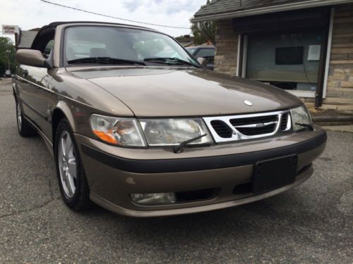 2002 saab 9-3 convertible no reserve!