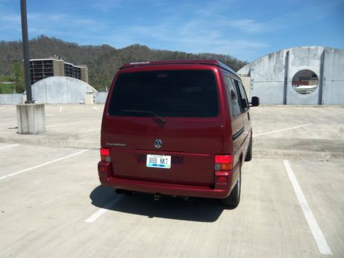 2001 Volkswagen EuroVan MV Weekender, Westfalia (Burgundy in color), image 4