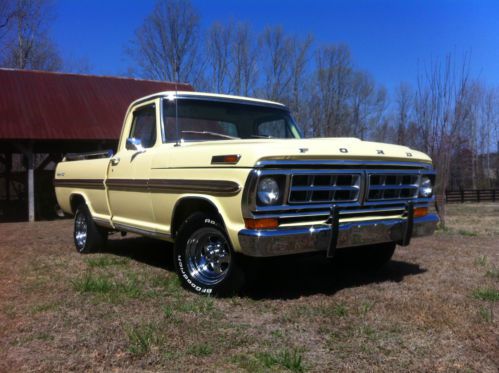 Restored movie truck ranger 390ci big block auto power steering disc brakes a/c