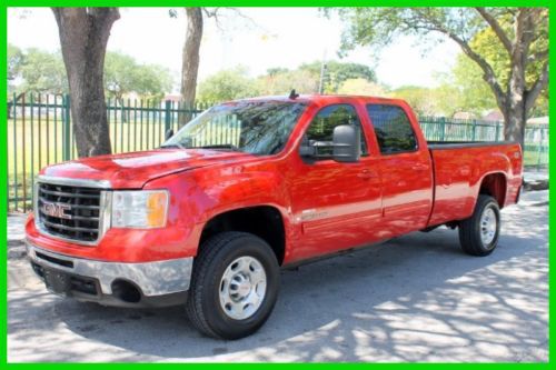 2009 no reserve gmc sierra 3500hd srw slt 4x4 duramax allison trans clean title