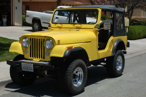 1978 jeep cj5 base sport utility 2-door 4.2l