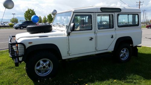 Land rover defender 110 one ten 5 door rhd barn find 69k miles!