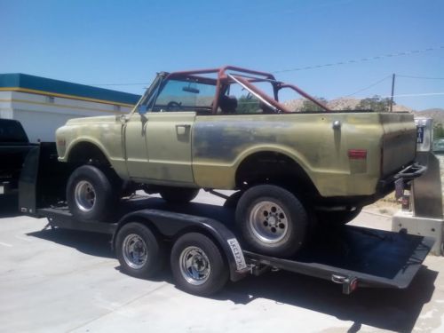 1970 chevrolet blazer ca. rustfree body air lockers project chevy 1969 1971 1972