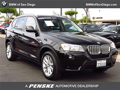 Xdrive28i low miles 4 dr suv automatic gasoline 2.0l twinpower turbo in-l black