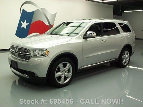 2011 dodge durango citadel awd hemi sunroof nav dvd 32k texas direct auto