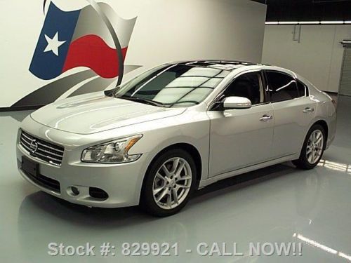 2011 nissan maxima 3.5 sv prem dual sunroof leather 14k texas direct auto