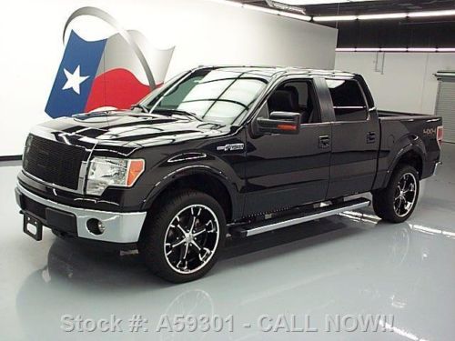 2011 ford f-150 lariat crew 4x4 5.0l v8 sunroof nav 52k texas direct auto