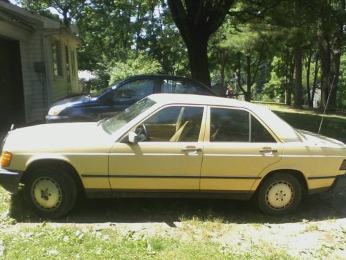 1984 mercedes-benz 190d 2.2 sedan 4-door 2.2l