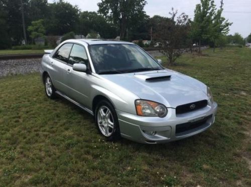 2004 subaru impreza wrx sedan 4-door 2.0l awd turbo