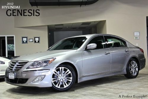 2012 hyundai genesis 3.8l sedan $43k+msrp navigation tech package one owner wow$