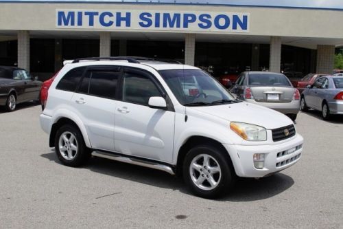 2003 toyota rav4 l 4wd automatic sunroof great carfax