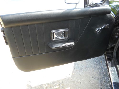 74 MGB Roadster. Completely rebuilt. Black and Black Leather inside, chrome, US $18,000.00, image 16