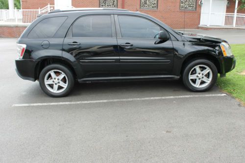 2005 chevy equinox black leather seats sunroof