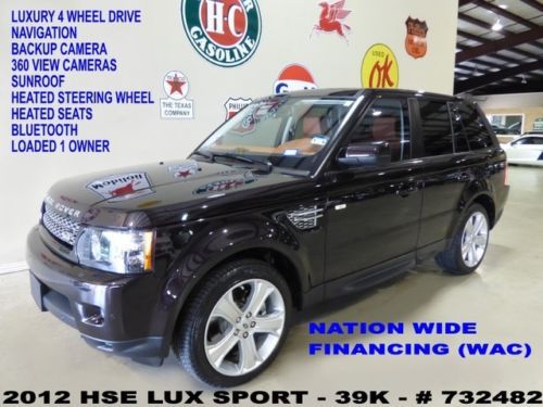 2012 range rover sport hse lux,sunroof,nav,360 cam,htd lth,20&#039;s,39k,we finance!!