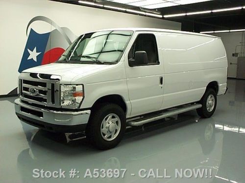 2013 ford e-250 cargo van partition cruise ctrl 11k mi texas direct auto